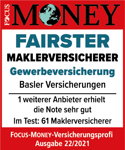FocusMoney-Fairster Maklerversicherer Gewerbe